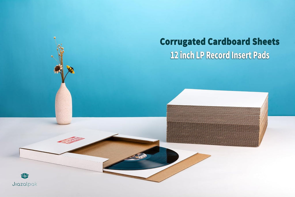 Corrugated Cardboard Sheet, 12.5x12.5 inch, LP Mailer Insert Pad