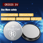 40 pcs Pack CR2025 3v Lithium Button Cell Coin 2025 Battery | Long-Lasting CR2025 batteries