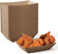 2lb Paper Food Trays 100 Pack Disposable Paper Boat Serving Boat