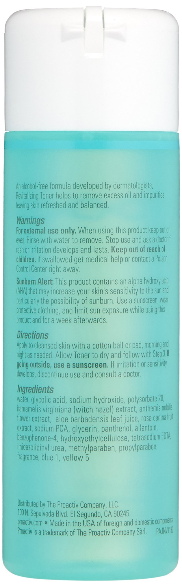 Revitalizing Toner, Alcohol-Free Glycolic Acid Toner, 4 Fl Oz