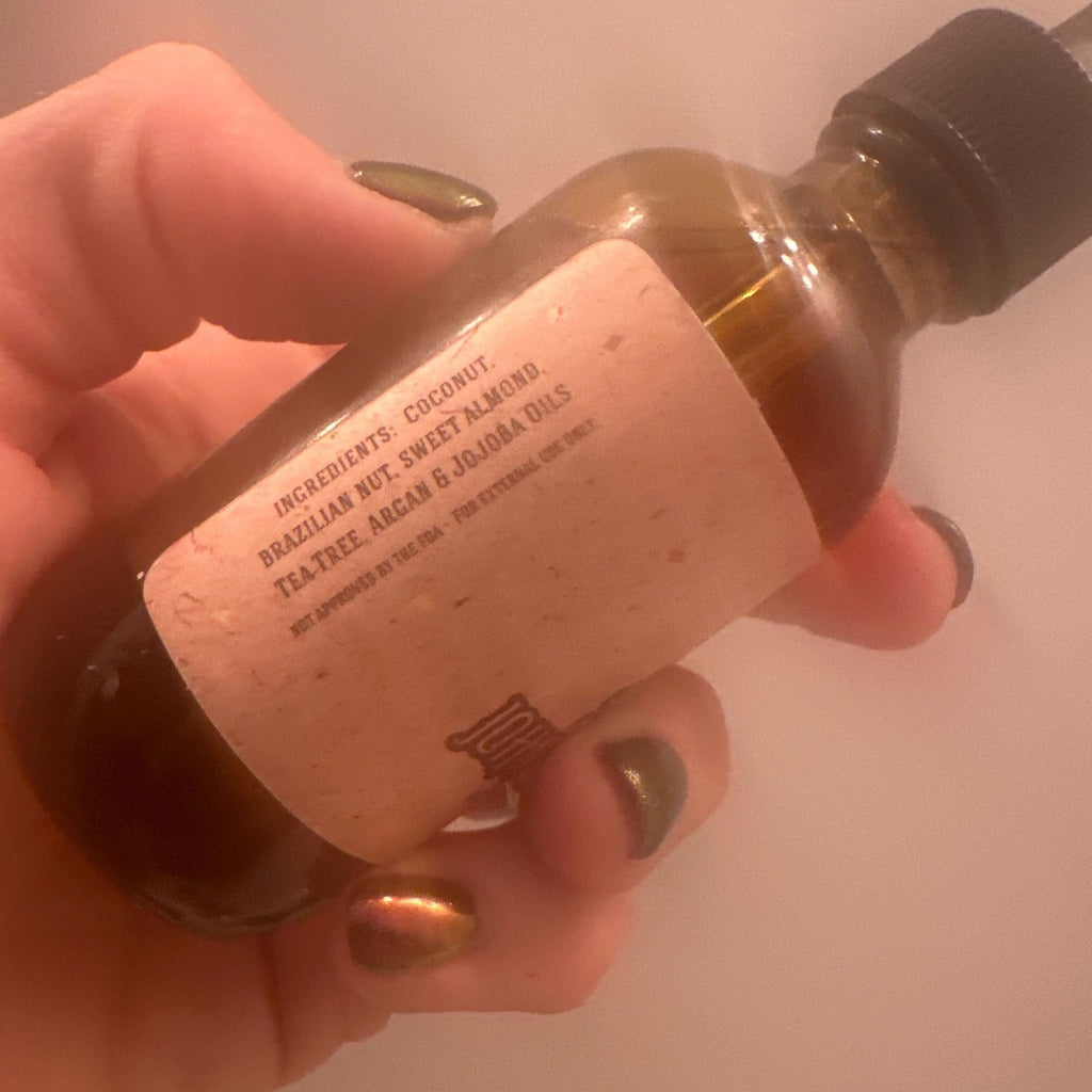 Organic Beard Oil for Men, Veteran Owned, Rugged
