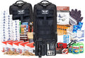 Survival - 72 Hour Family Emergency Kit - 1-5 Person Survival Bag for Earthquakes, Hurricanes, and Other Natural