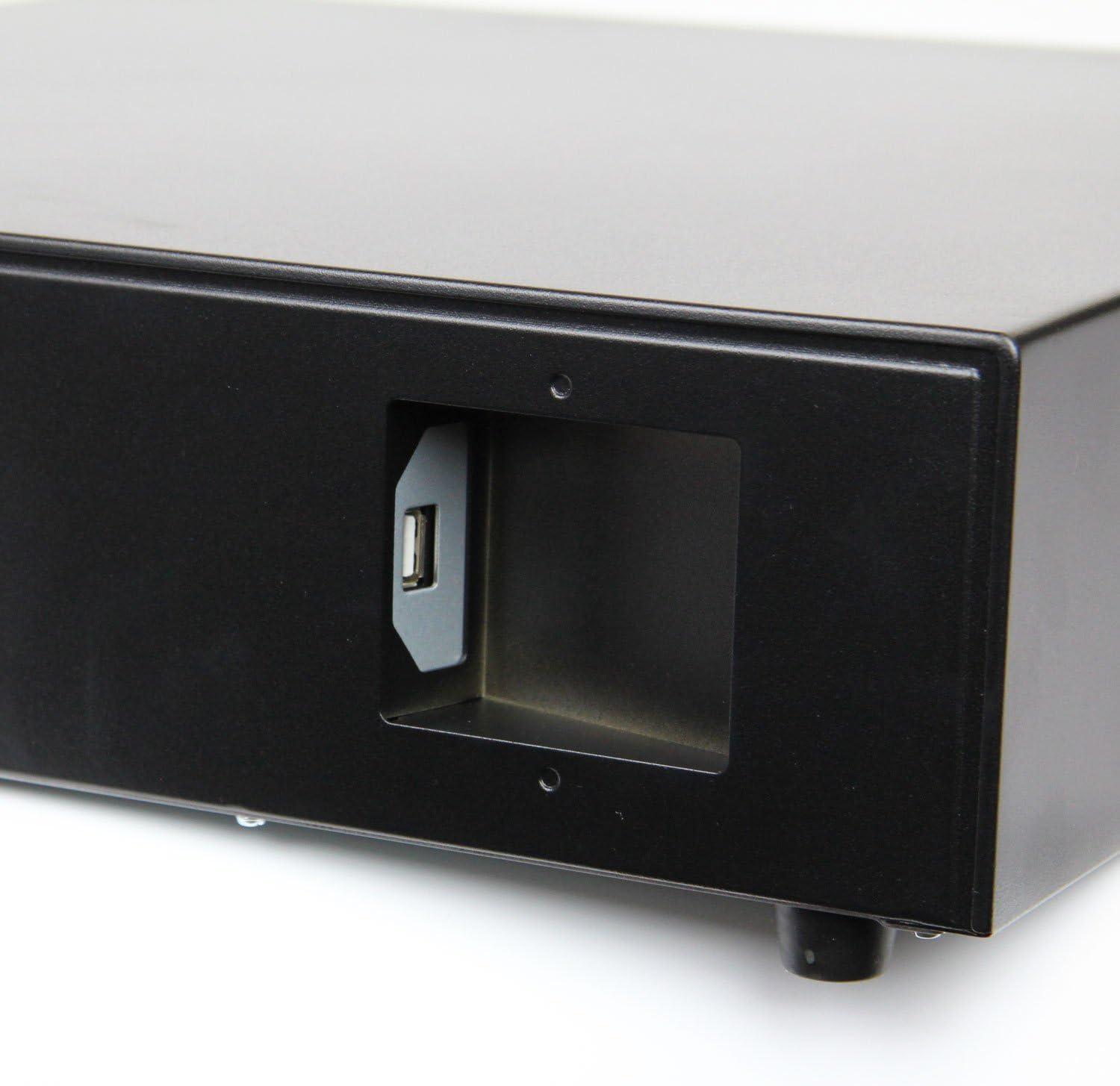 USB Receipt Printer Driven Cash Register Drawer for Point of Sale (POS) System with Removable Coin Tray, 5 Bill/5