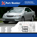 Assembroverse HS26266PT Head Gasket Set Compatible with ES330 RX330 Camry Sienna
