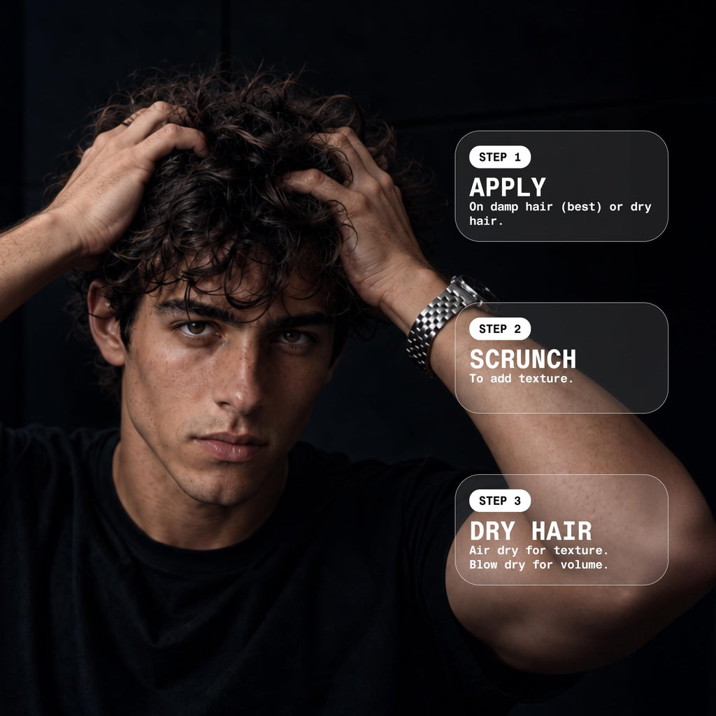 Sea Salt Spray for Men, Beach Waves Texturizing Spray, 6.76 Fl Oz