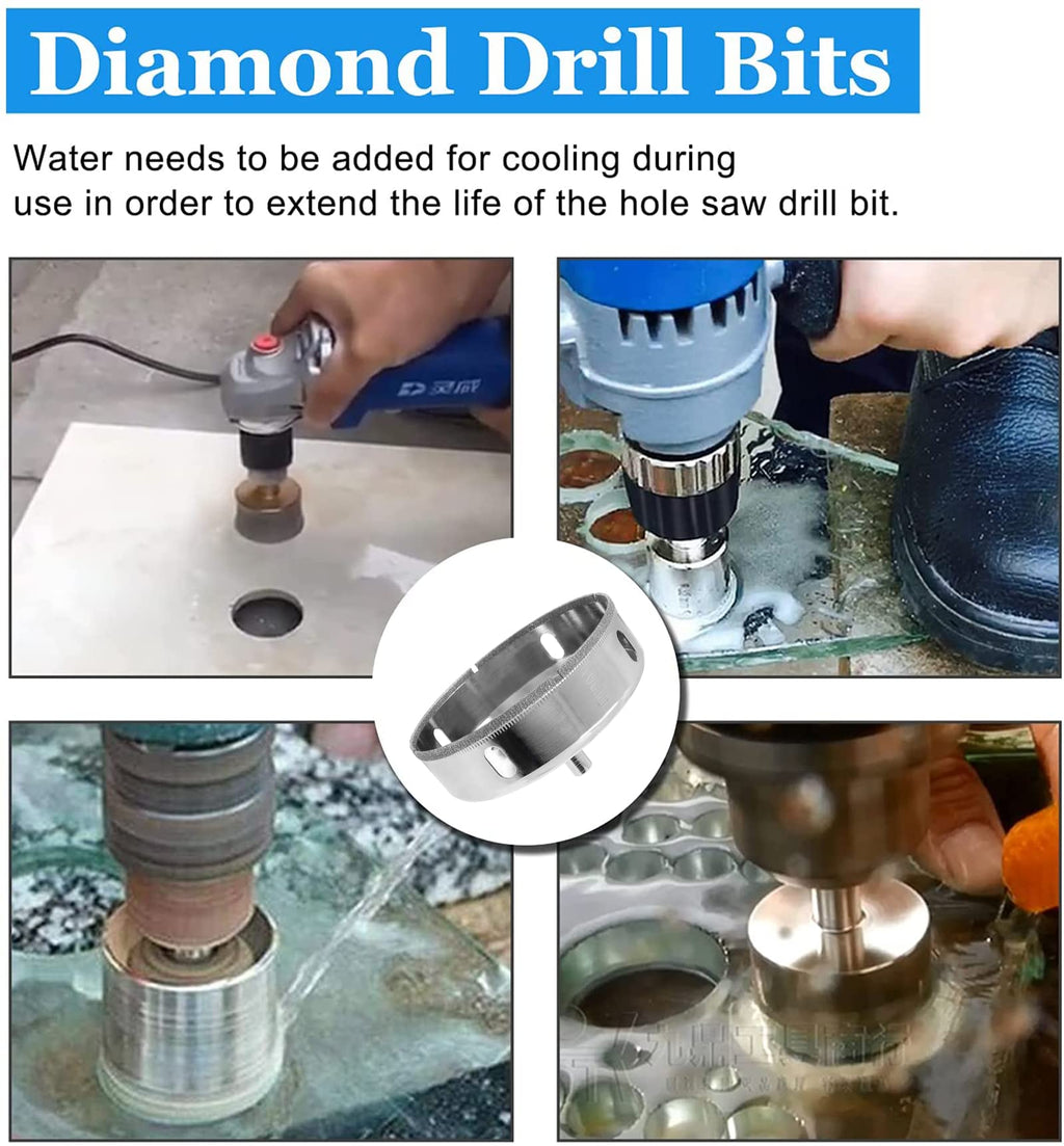 Luomorgo 100mm/4 inch Diamond Hole Saw