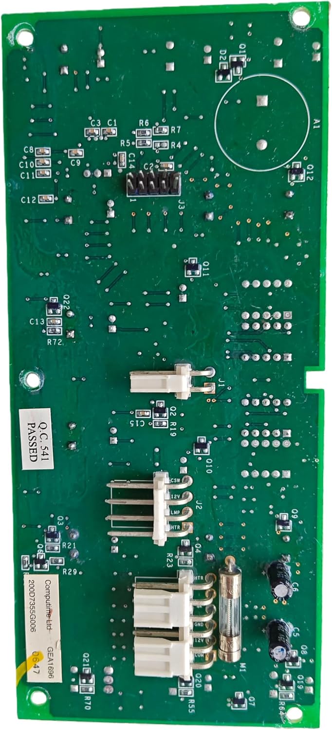 200D7355G006 Refrigerator Dispenser Control Board with overlay fit for GE