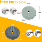 Grinder Sharpening and Honing Stone Set for Bizerba Slicer