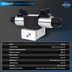 TFK3 Third Function Valve Kit for Kubota L4600, L4701 Tractors - Enables Grapple, Auger, Snowplow & Snow Blower Attachments