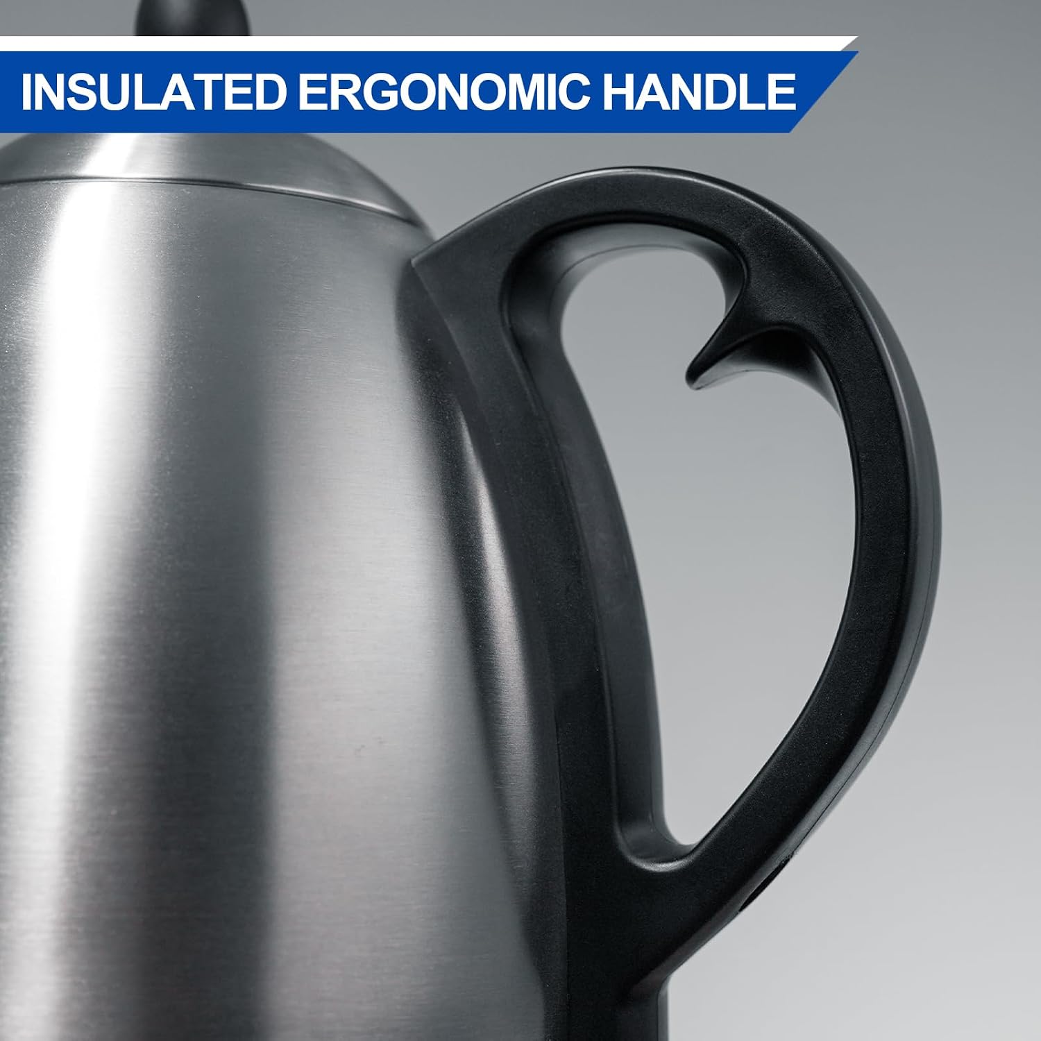 1L Digital Variable Temperature Gooseneck Electric Kettle for Coffee Brew and Tea Precise Pour Control, 6 Preset