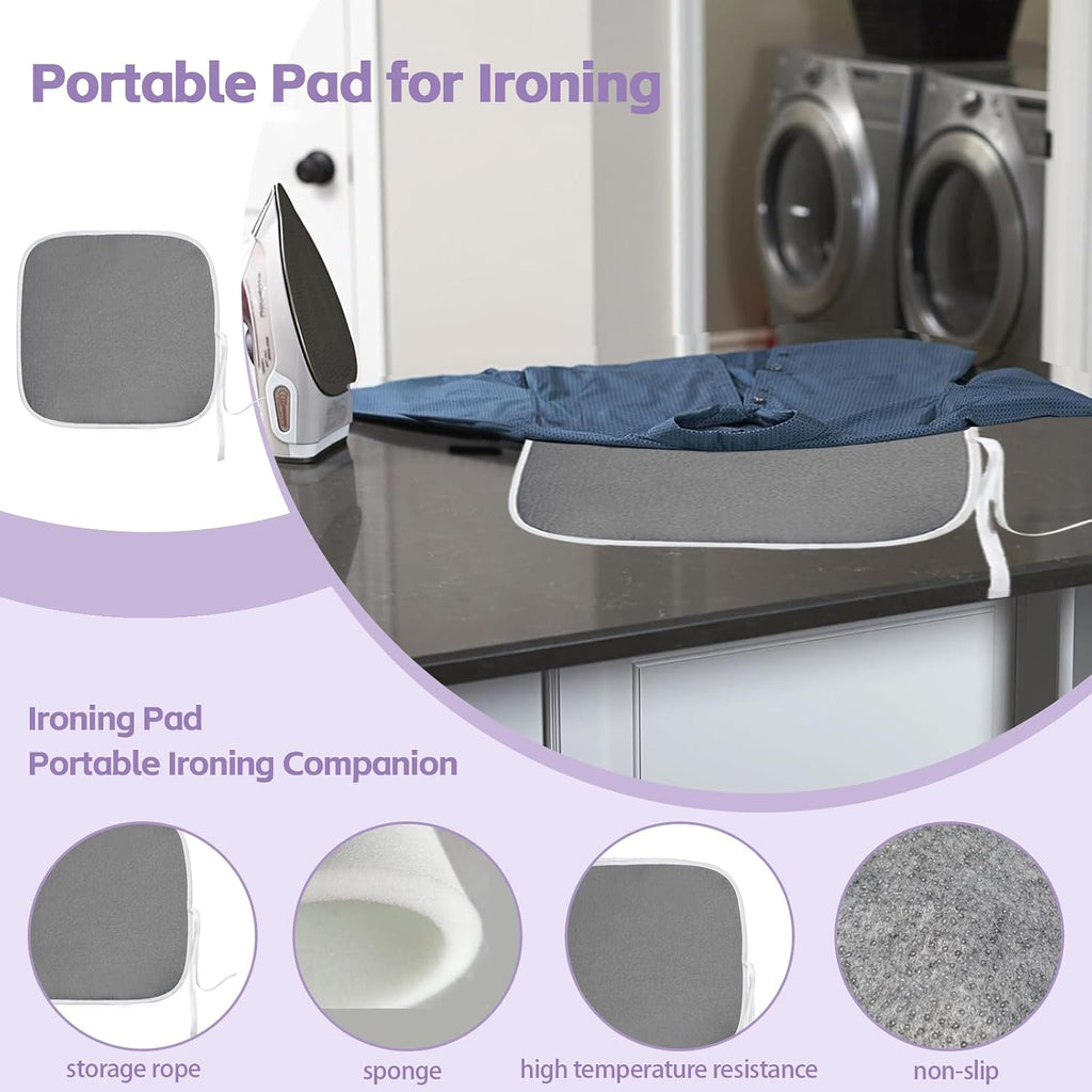 Sublimation Shirts Tool Kits for Vinyl Alignment,Portable Pad for Ironing,T-Shirt Rulers Guide and Teflon Sheet for