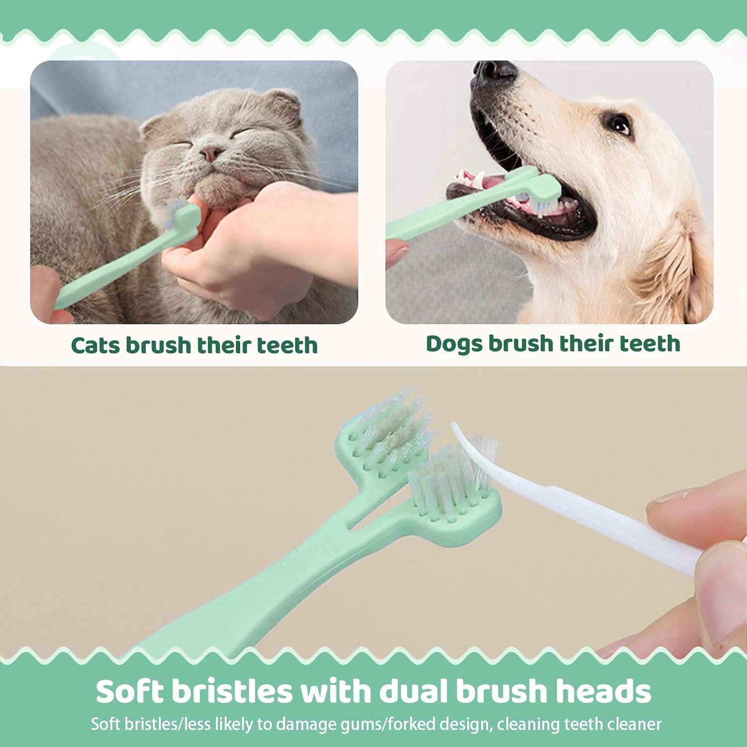 8-in-1 Pet Grooming Kit for Dogs & Cats - Includes Slicker Brush, Nail Clippers, Comb, Scissors, Toothbrush &