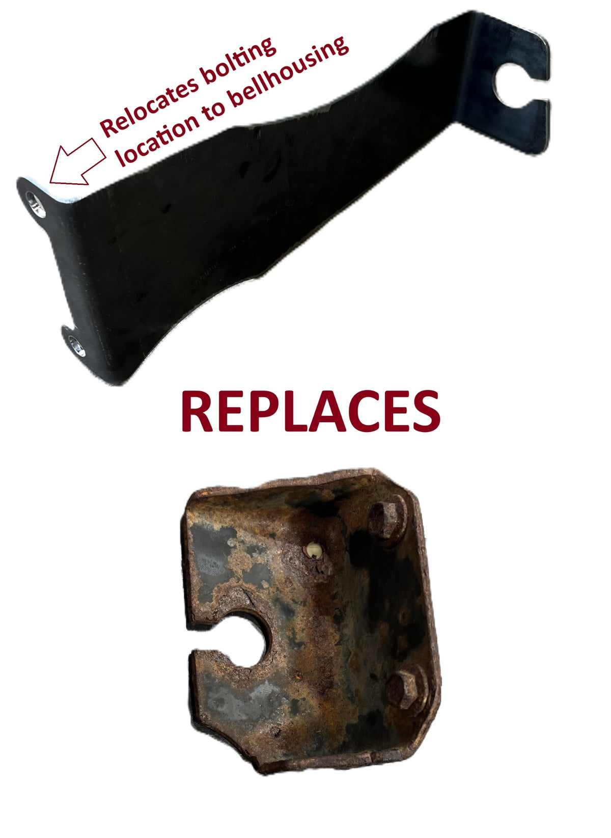 Shift Linkage Repair Bracket for Ford 4R100 Transmission Gas Motor