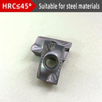 20 pcs CNC Carbide milling Inserts APMT1604 for Process HRC45 Steel-CR8601