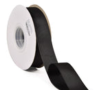 Black Grosgrain Ribbon 1 Inch Continuous 25 Yards