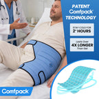 Hip Ice Pack Wrap After Surgery,2 Hours Long Lasting Cold Therapy