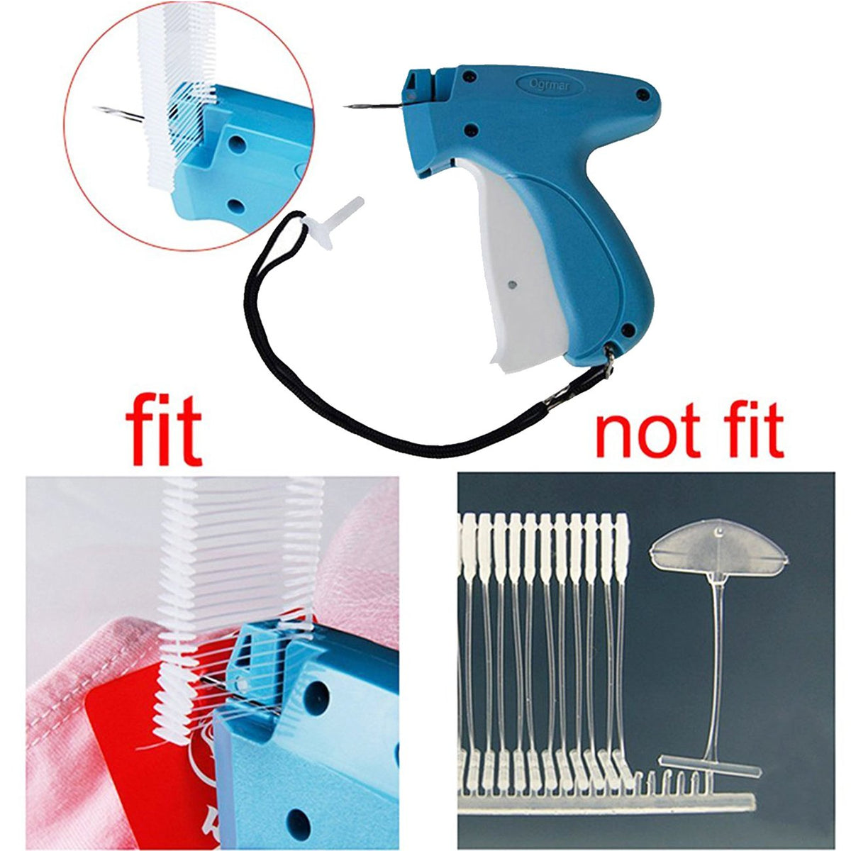 Clothing Price Label Tagging Tag Gun 5000pcs 1" Price Tagging Barbs