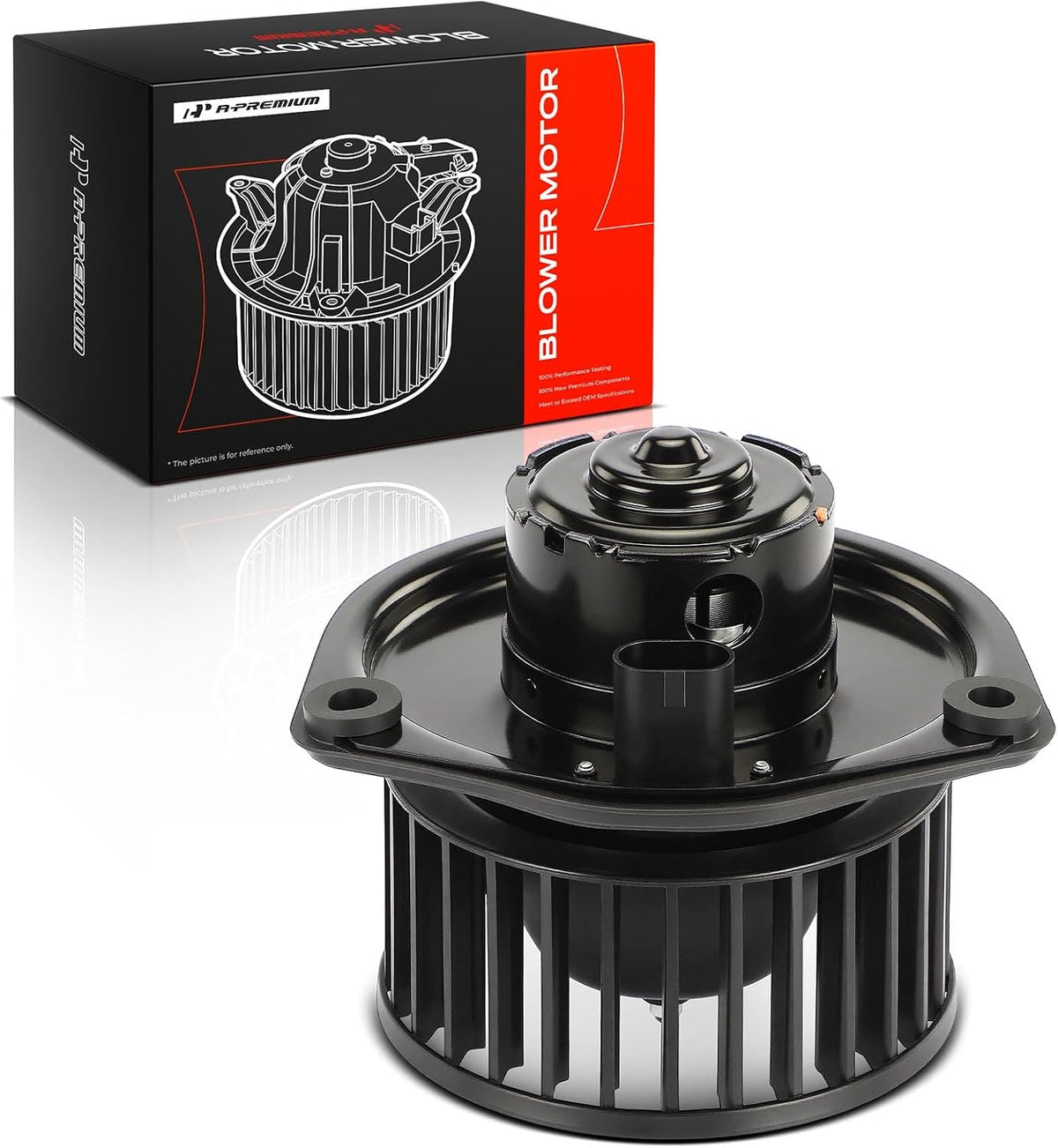 A-Premium Front HVAC Heater Blower Motor with Fan Cage