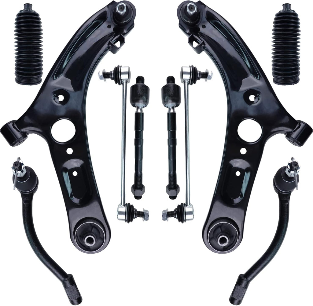Control Arm, 10Pcs Suspension Kit for 2011-16 Hyundai Elantra