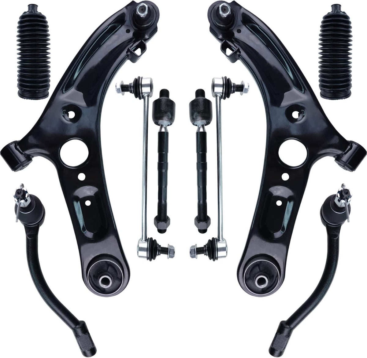 Control Arm, 10Pcs Suspension Kit for 2011-16 Hyundai Elantra
