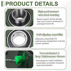 uxcell UCF208 Pillow Block Bearings, 40mm Bore Self Alignment, (ABEC3)