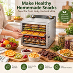 8 Tray Dehydrator, 12 Tray Dehydrator