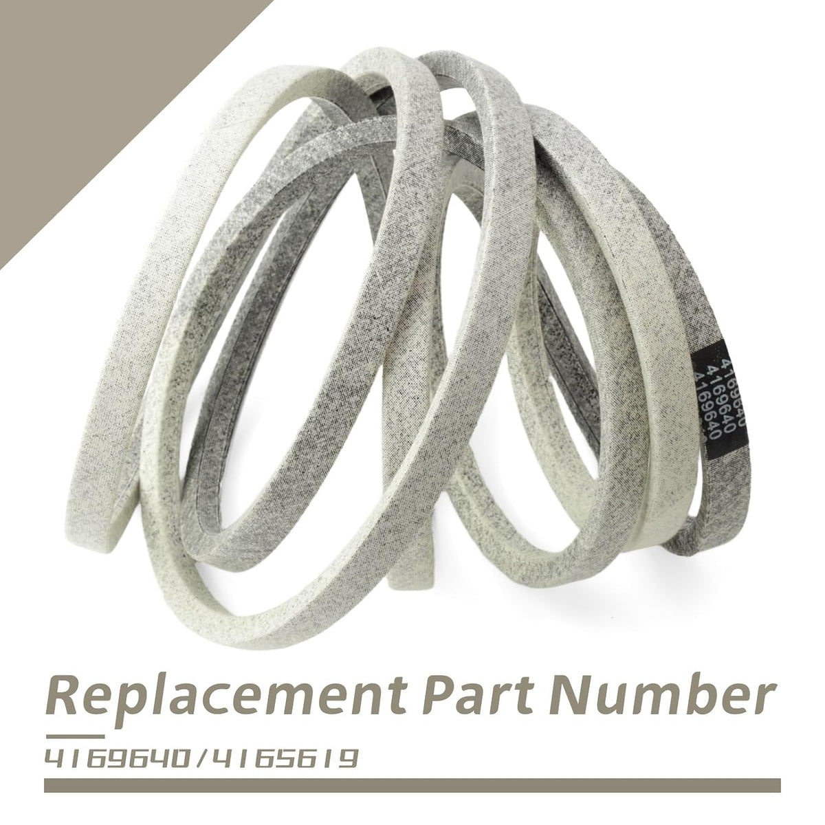 4169640 4165619 52" Deck Belt Replacement for Bobcat ProCat Zero Turn Mower for Predator PRO 942517G for ProCat SE
