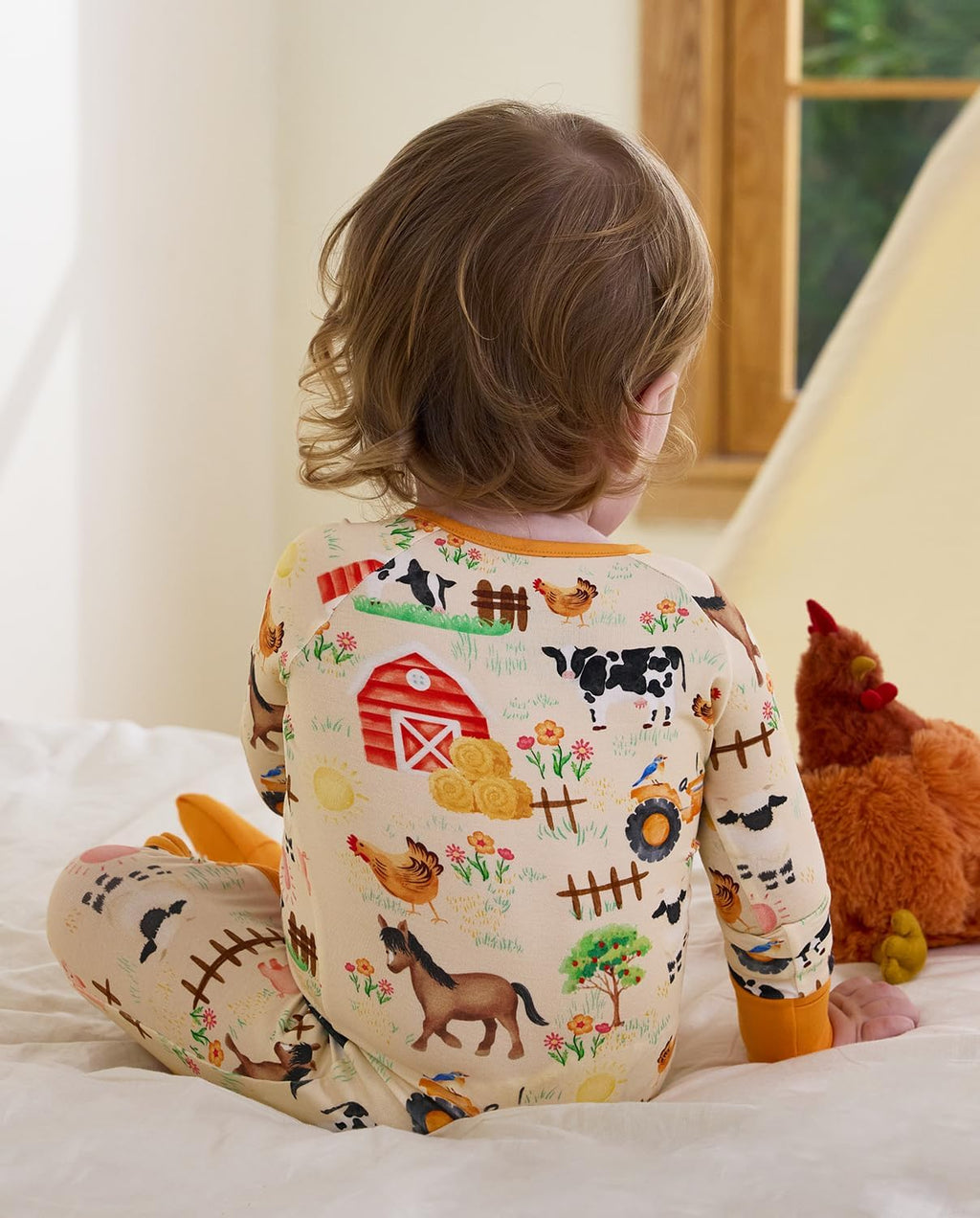 Bamboo Viscose Baby Footie Pajama, Zipper Sleeper Boys Girls