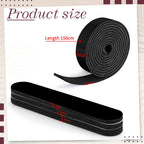 23 Pcs Hat Size Reducer Foam Tape Self Adhesive,Black