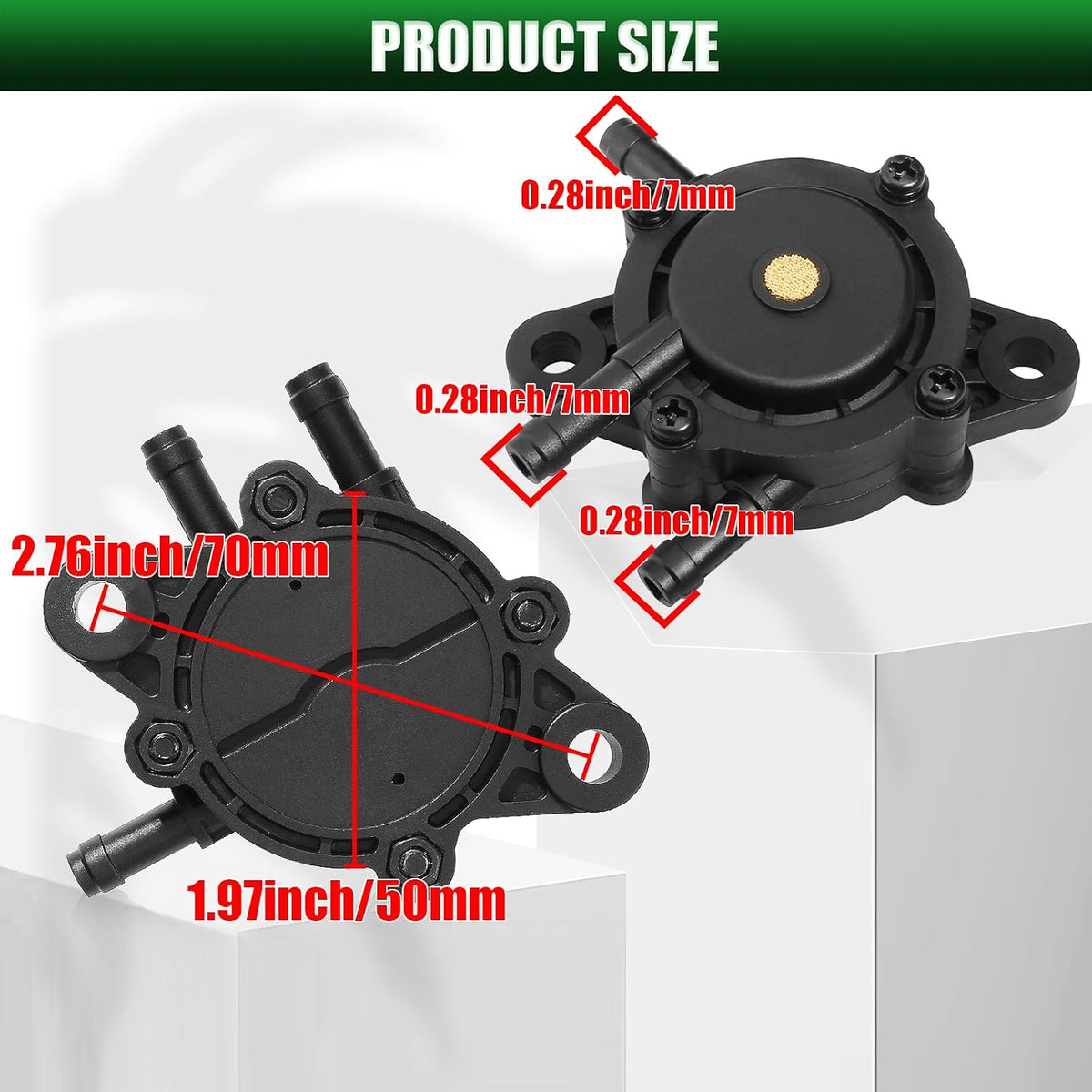 Fuel Pump Compatible with Toro 120-4353 139-0685 Timecutter Z380 Z420 Z4200 Z4220 Z4235 Z4800 Z5040 Z5200 SS3200 SS4200 SS4225 Lawn Riding Mower 74360 74363 74380 74452 74726 LX420 LX466 LX500