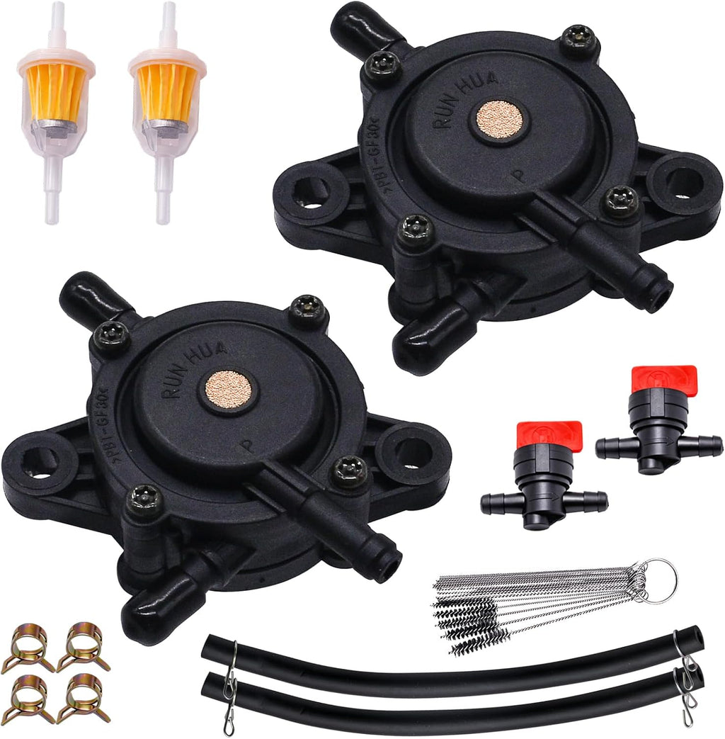 127-9206 139-0684 Fuel Pump Fit for Toro Exmark TimeCutter SW4200 SS4250 SW5000 MX4250 SW5425 SWX4250 Riding Mower 136-7813 136-7818 139-0601 2 Pack