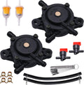 127-9206 139-0684 Fuel Pump Fit for Toro Exmark TimeCutter SW4200 SS4250 SW5000 MX4250 SW5425 SWX4250 Riding Mower 136-7813 136-7818 139-0601 2 Pack