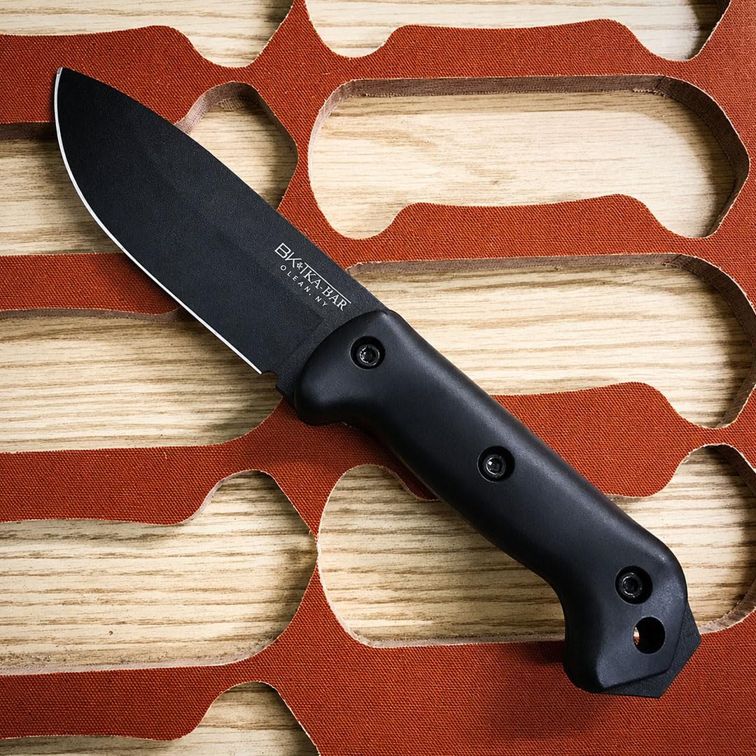 Becker BK2 Campanion Fixed Blade Knife, Carbon Steel
