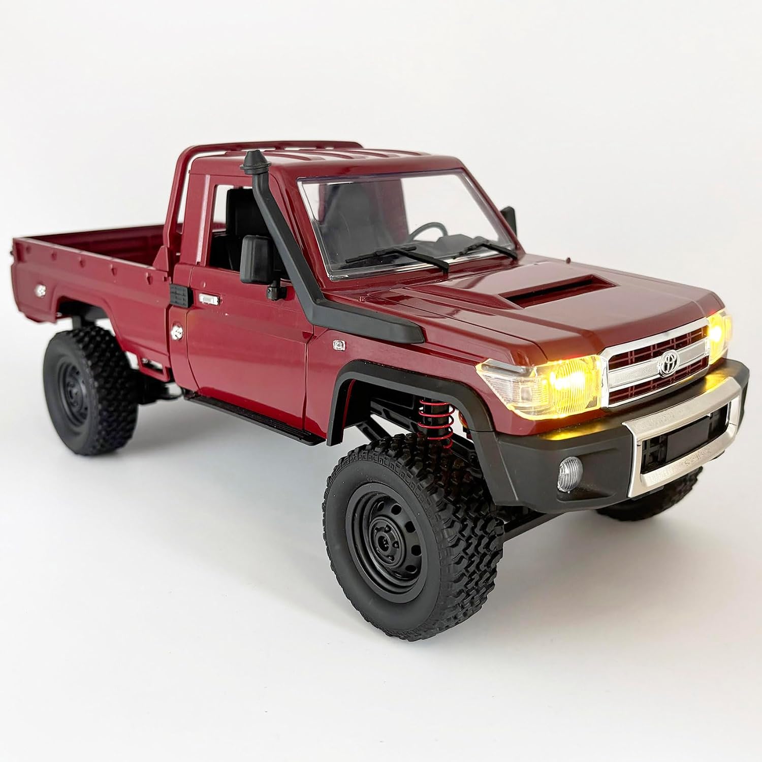 RC Rock Crawler RC Truck 4x4 Toyota LC79 MN82 RC Crawler 1/12 Scale | Remote Control Pickup Off Road All Terrain 280