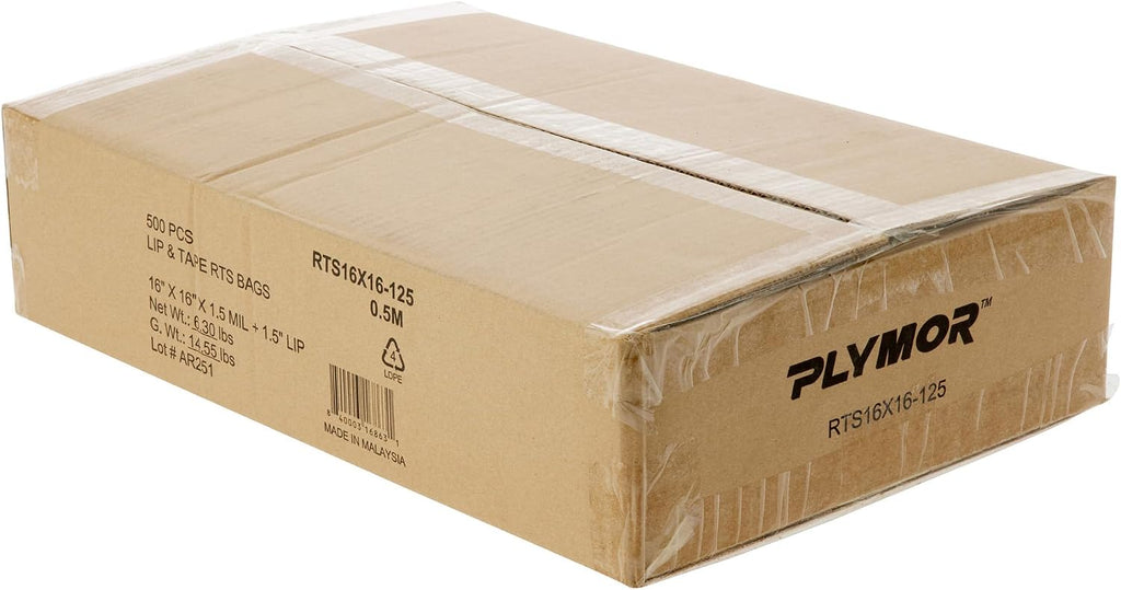 16 x 16 inch Ready to Ship Wicketed Poly Bags (Pack of 250)
