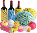 20-Pack Disposable Wine Bottle Protector - Mesh Foam Bags