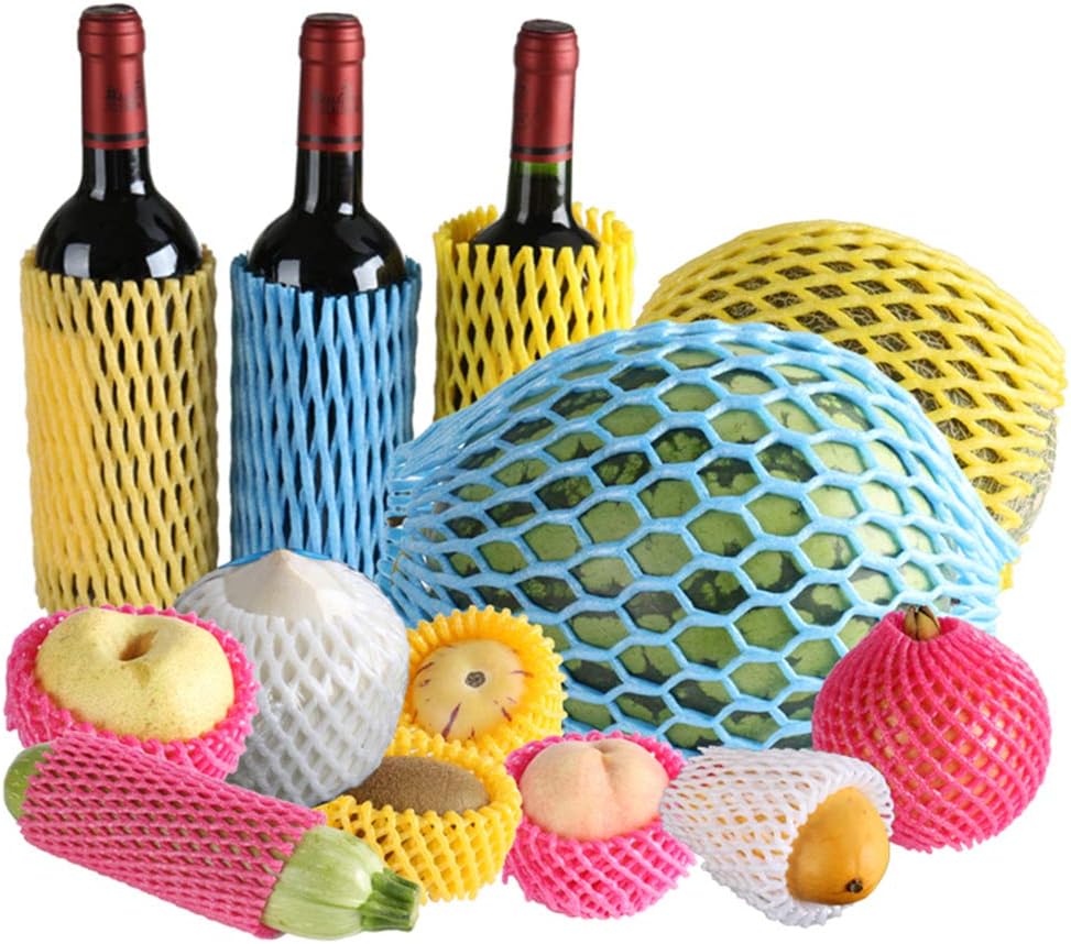 20-Pack Disposable Wine Bottle Protector - Mesh Foam Bags
