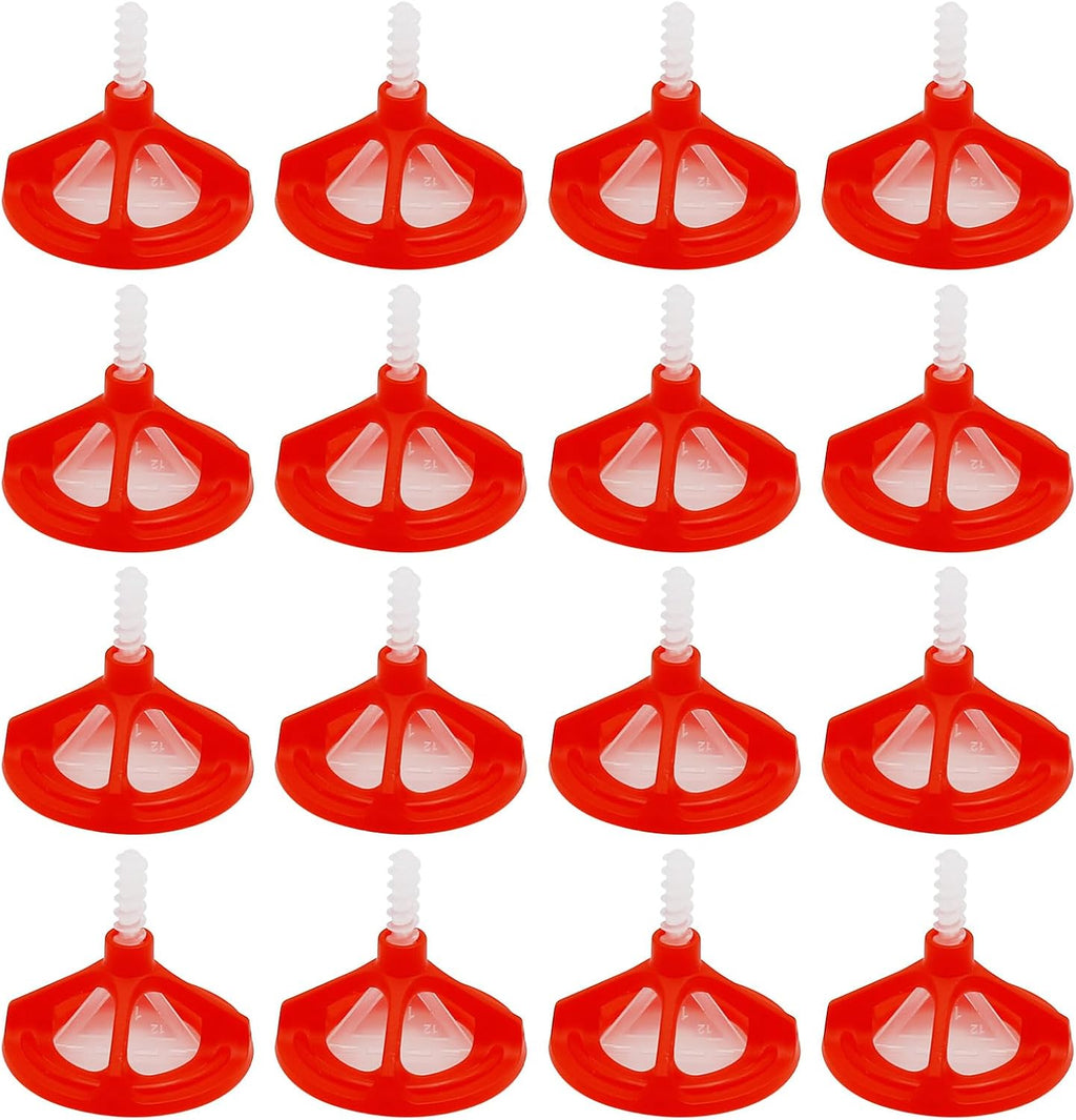 1/8 Tile Leveling System Spiral Tile Spacers Leveling System Tile Anti-Loosening and Spacing System Kit (1/8"-300pcs