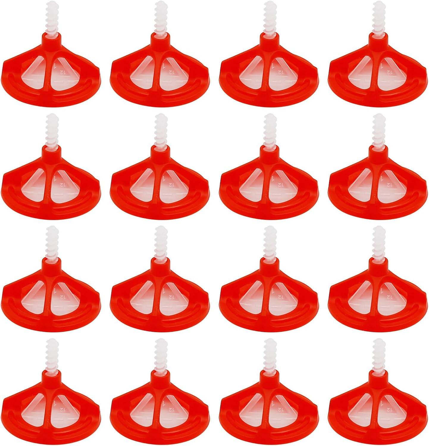 1/8 Tile Leveling System Spiral Tile Spacers Leveling System Tile Anti-Loosening and Spacing System Kit (1/8"-300pcs