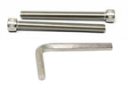 iexcell 2 Pcs M12 x 120mm Thread Pitch 1.75 mm Stainless Steel 304 Hex Socket Head Cap Screws Bolts Kit