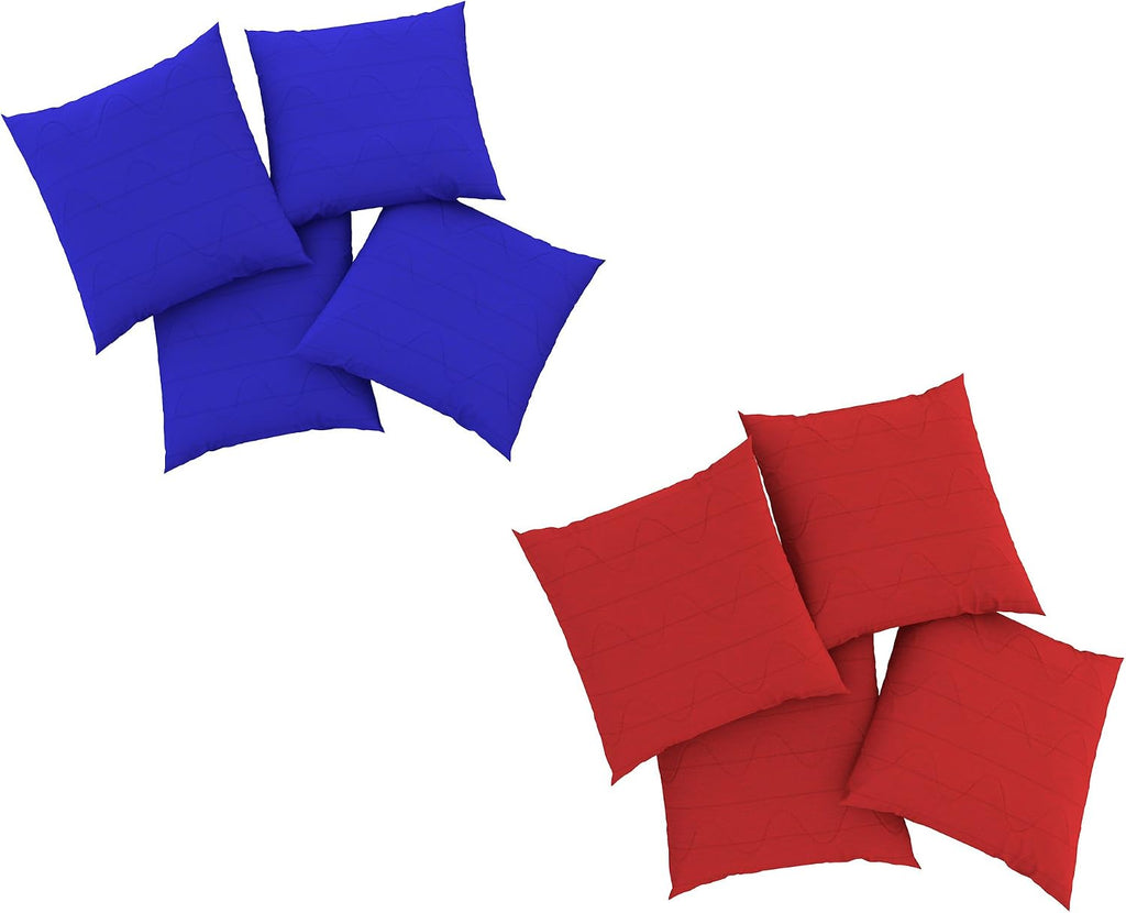 Cornhole Set - 4ftx2ft Regulation Size Outdoor Bean Bag Toss with 8 Bags Included - Yard Games for Kids 14 Years Old