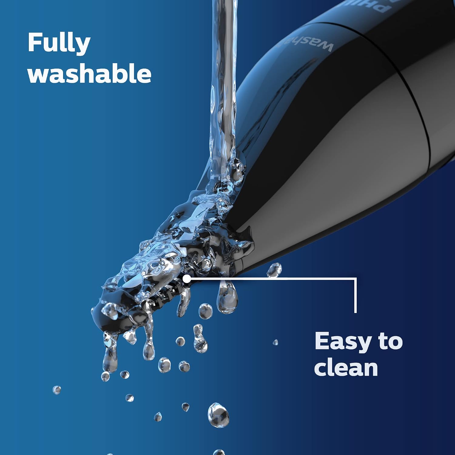Philips Nose Trimmer 3000, for Nose, Ears & Eyebrows | Protective Guard System, Dual-Sided Steel Blades, Eyebrow