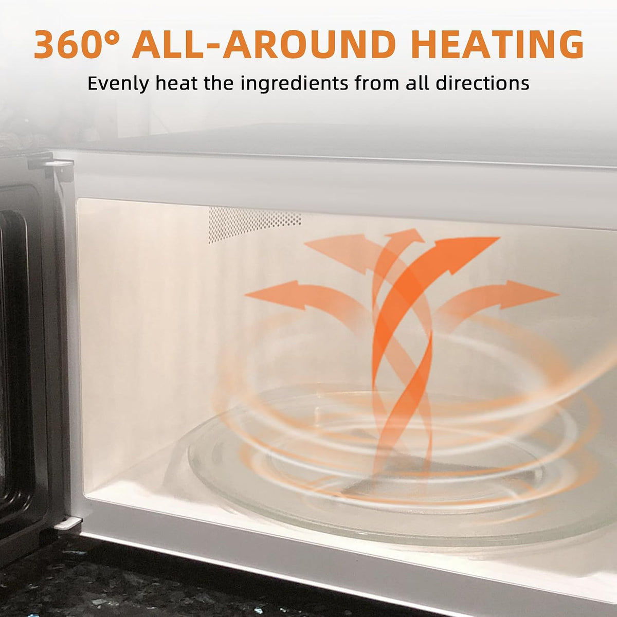 16 inch Microwave Glass Plate Replacement for GE Microwave Oven, Microwave Glass Turntable 16 inch Replace WB49X10189 WB27X43590 Microwave Plate by Fetechmate - Borosilicate Heat Resistant Glass