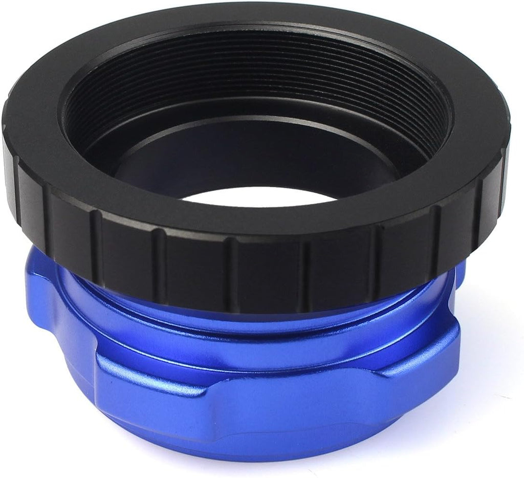 Telescope Eyepiece Adapter 1.25 inches Astronomy Accessories Coaxial Lock PETF Material Inner Ring | for All 1.25''