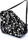 Camo Print Skate Bag For Ice Roller Inline Skates With Adjustable Shoulder Strap Fit Women Men Adults