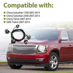 Rear Tail Light Lamp Wiring Harness Socket Compatible with Chevy Suburban Tahoe GMC Yukon 2007-2014 Replace 22787445