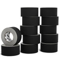 Black Gaffers Tape 2 Inch x 30 Yards - 12 Pack Pro Matte Gaff
