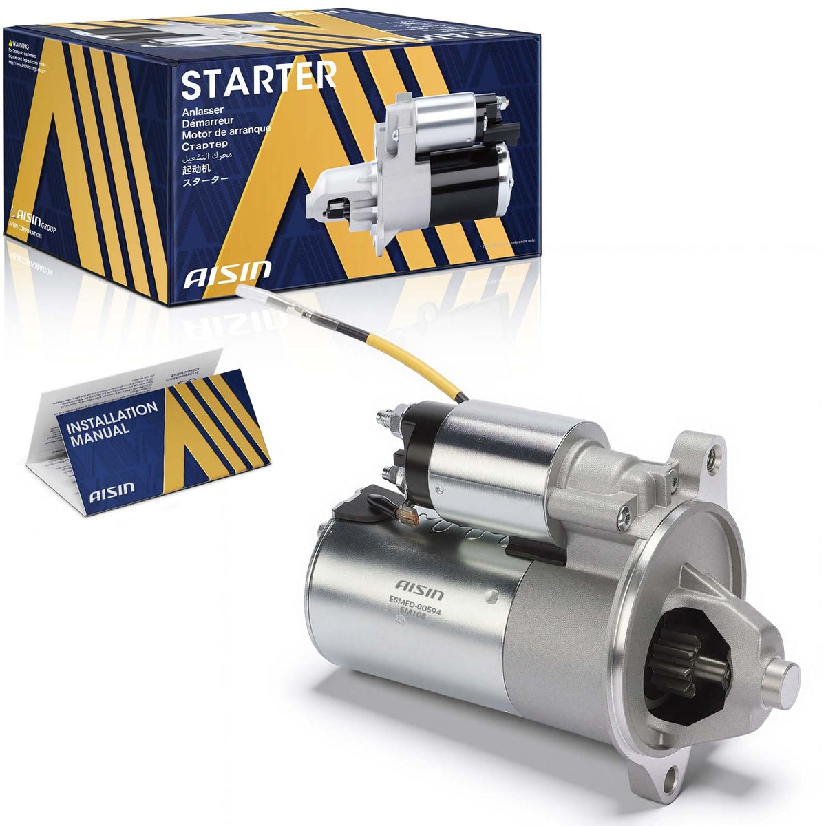 AISIN AFTERMARKET ESMFD-00594 Starter Motor