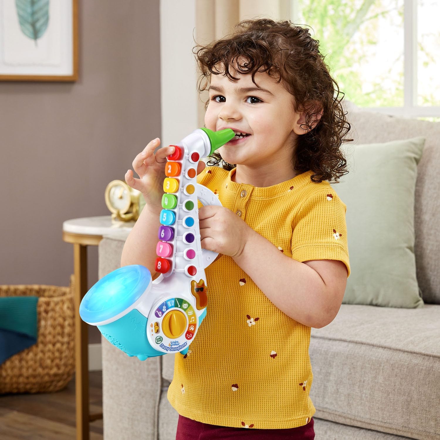 Learn and Groove Jazzy Saxophone Musical Toy for Toddlers