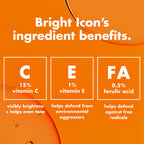 SKIN Bright Icon Vitamin C + E + Ferulic Serum Mini